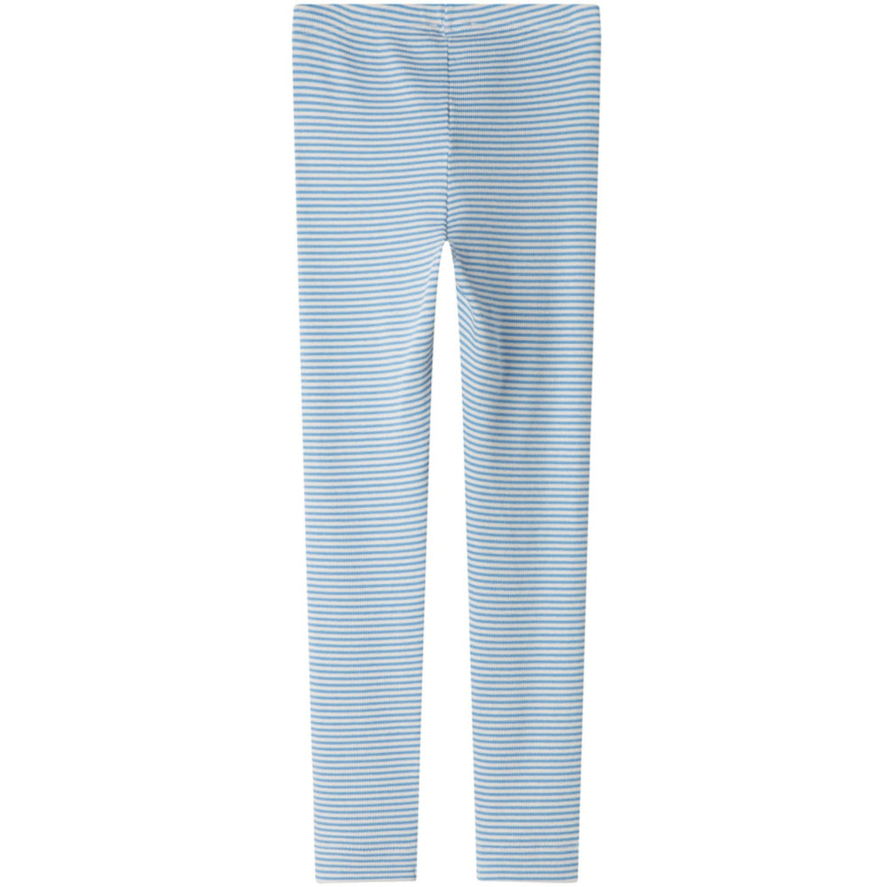 Køb MarMar Modal Fine Rib Blue Stripe Leggings
