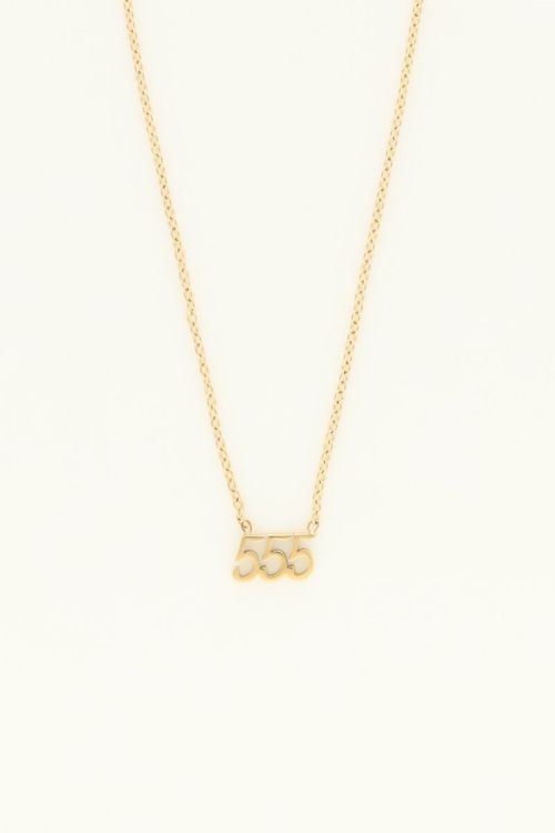 Angel number 555 ketting