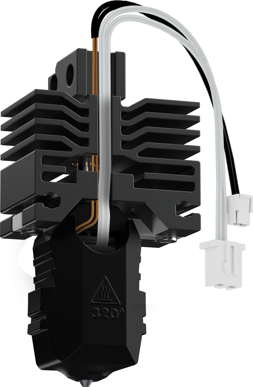 Phaetus  Conch Hotend Plus für Bambu Lab X1/X1C – vormontiert, 0,4 mm    Verschleißfestes Hotend für Bambu Lab - mit Heizpatrone & Thermistor