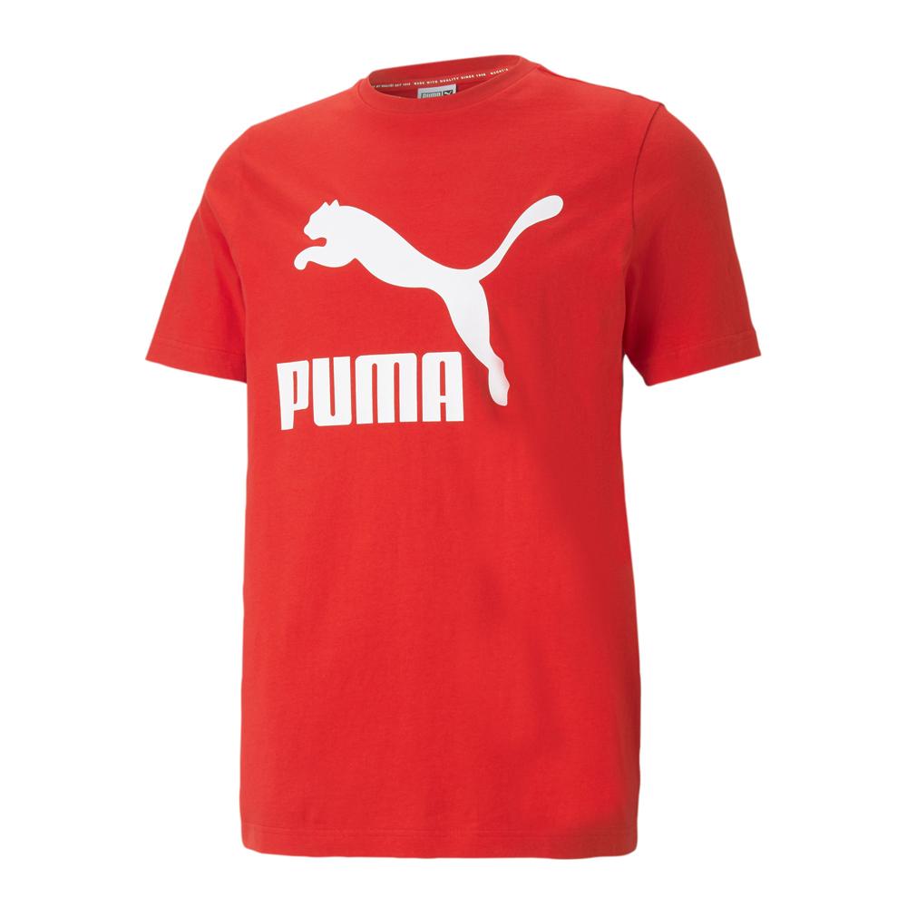 Puma T-shirt Rouge Homme Puma Classic Logo