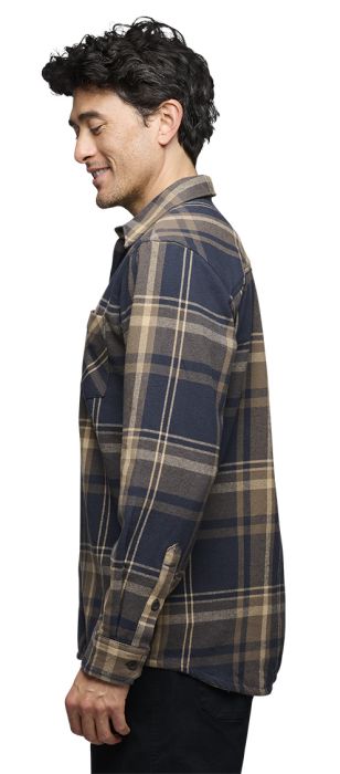 Project Flannel Shirt Men Skjorte