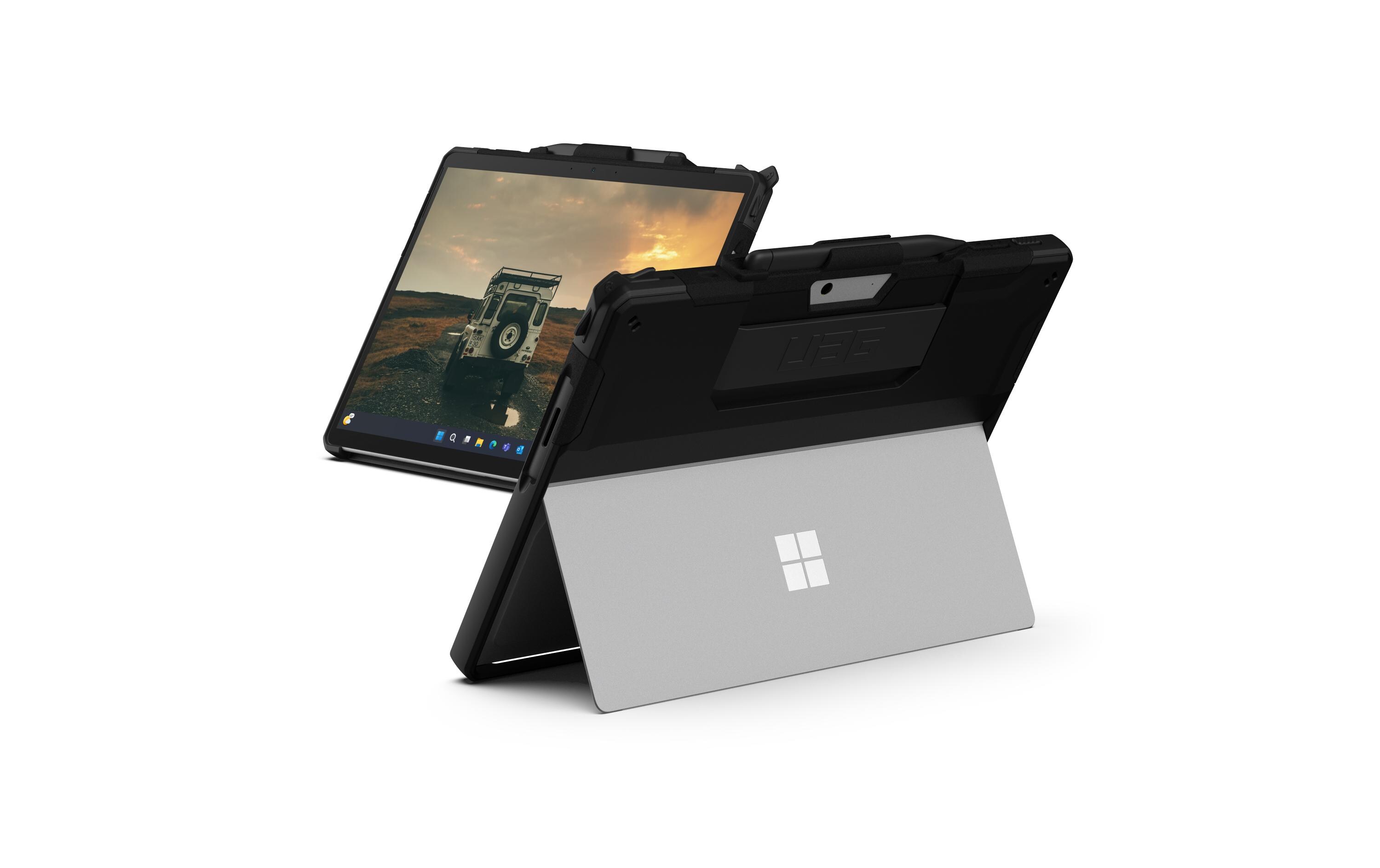 Tablet Back Cover Scout für Surface Pro 9 / 10 SchwarzBack-Cover mit eingebauter Ständer für das Microsoft Surface Pro 9 und Pro 10
