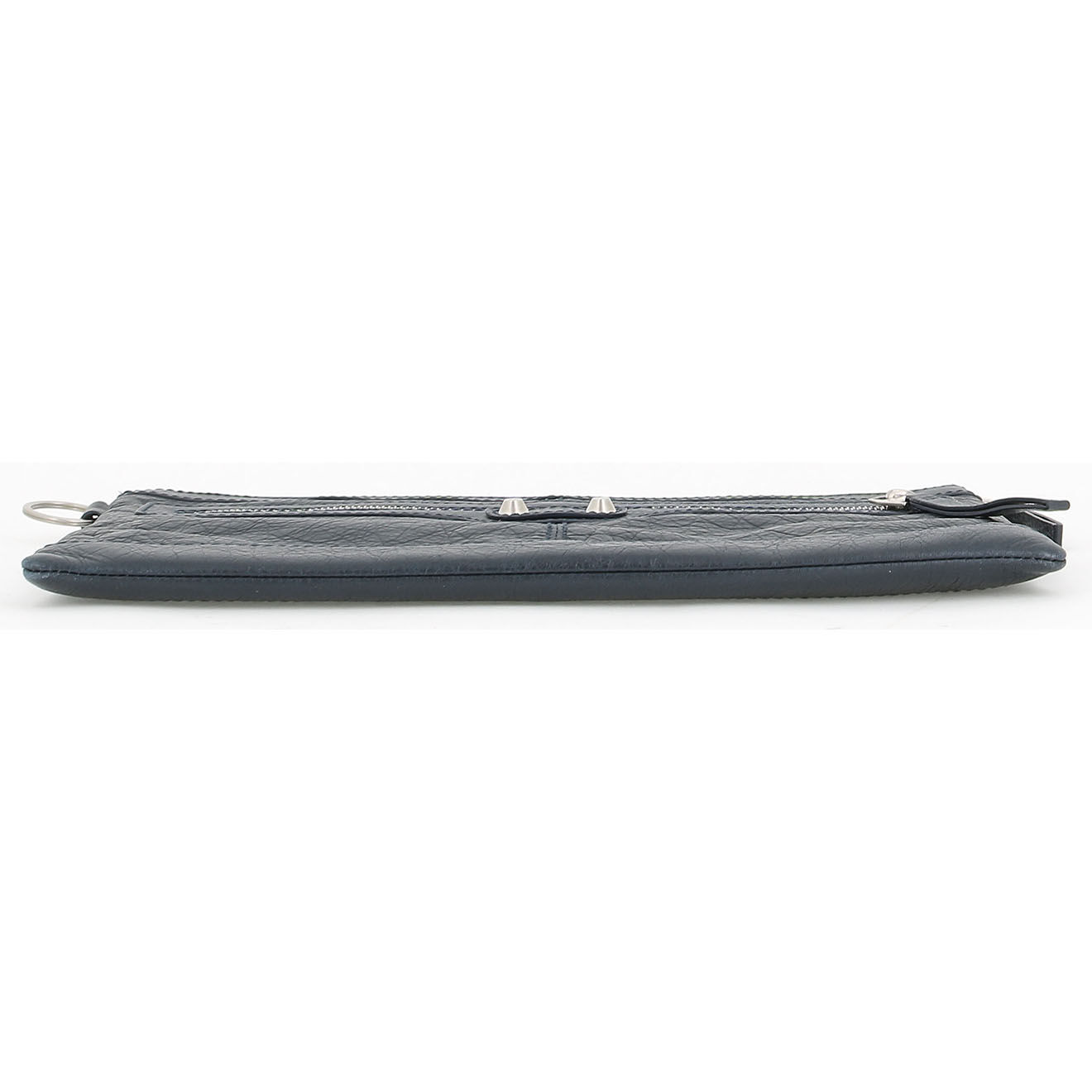 Balenciaga Pochette en Cuir marine - Très bon état - Longueur 38 cm