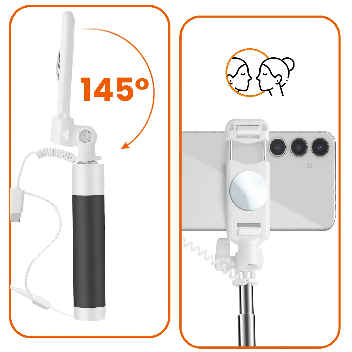 LinQ Perche à Selfie USB C