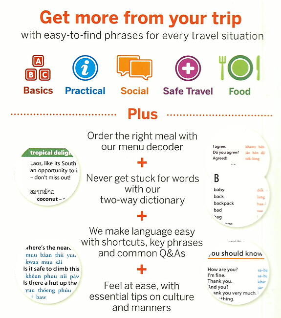 LONELY PLANET - LAO PHRASEBOOK