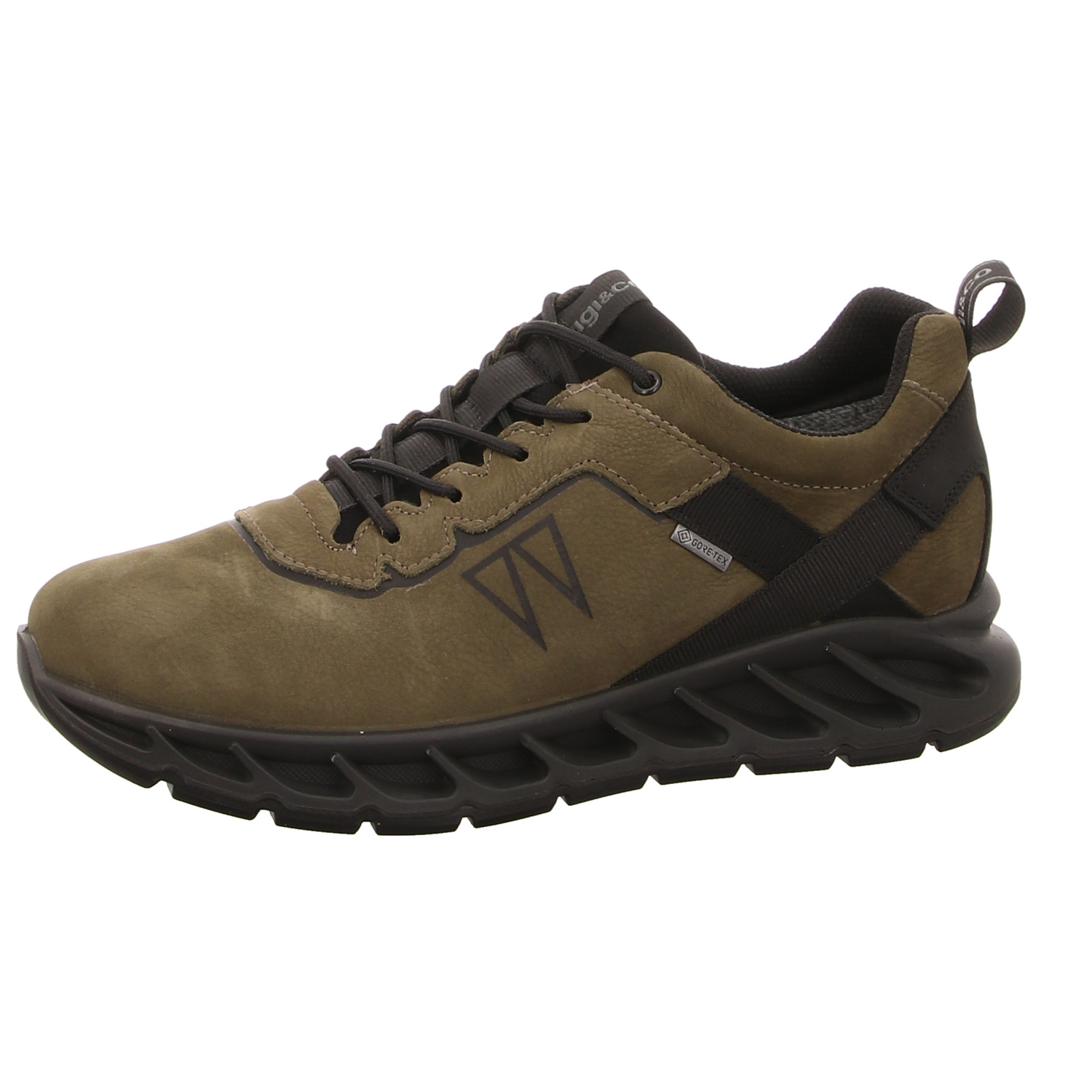 IGI & Co Schnürhalbschuh grün