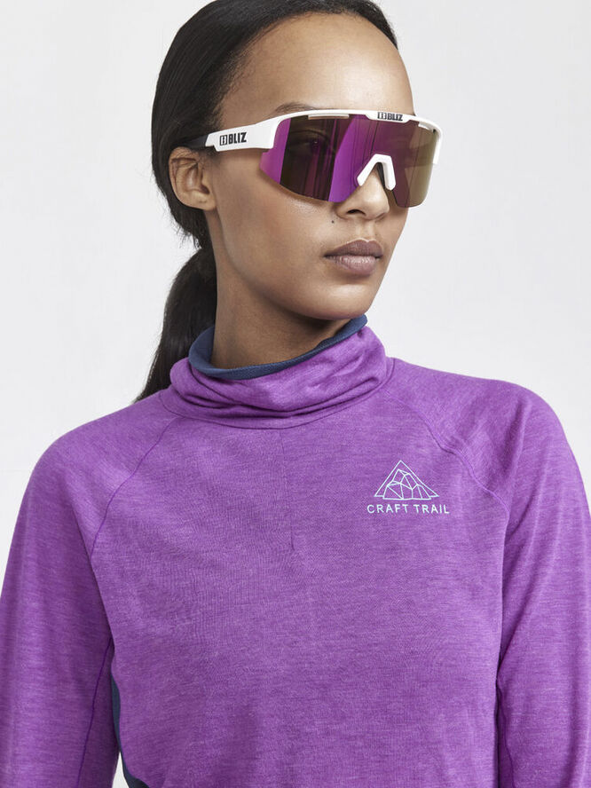 Craft ADV Trail SubZero Wool løbetrøje Lilla