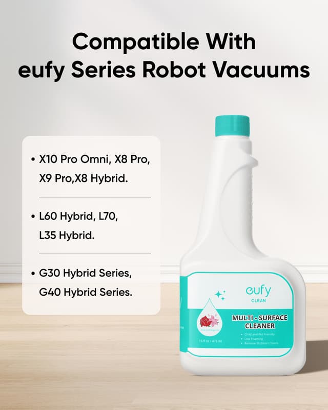 Eufy X10 Pro Omni rengøringsvæske T29C3121 (2 stk)