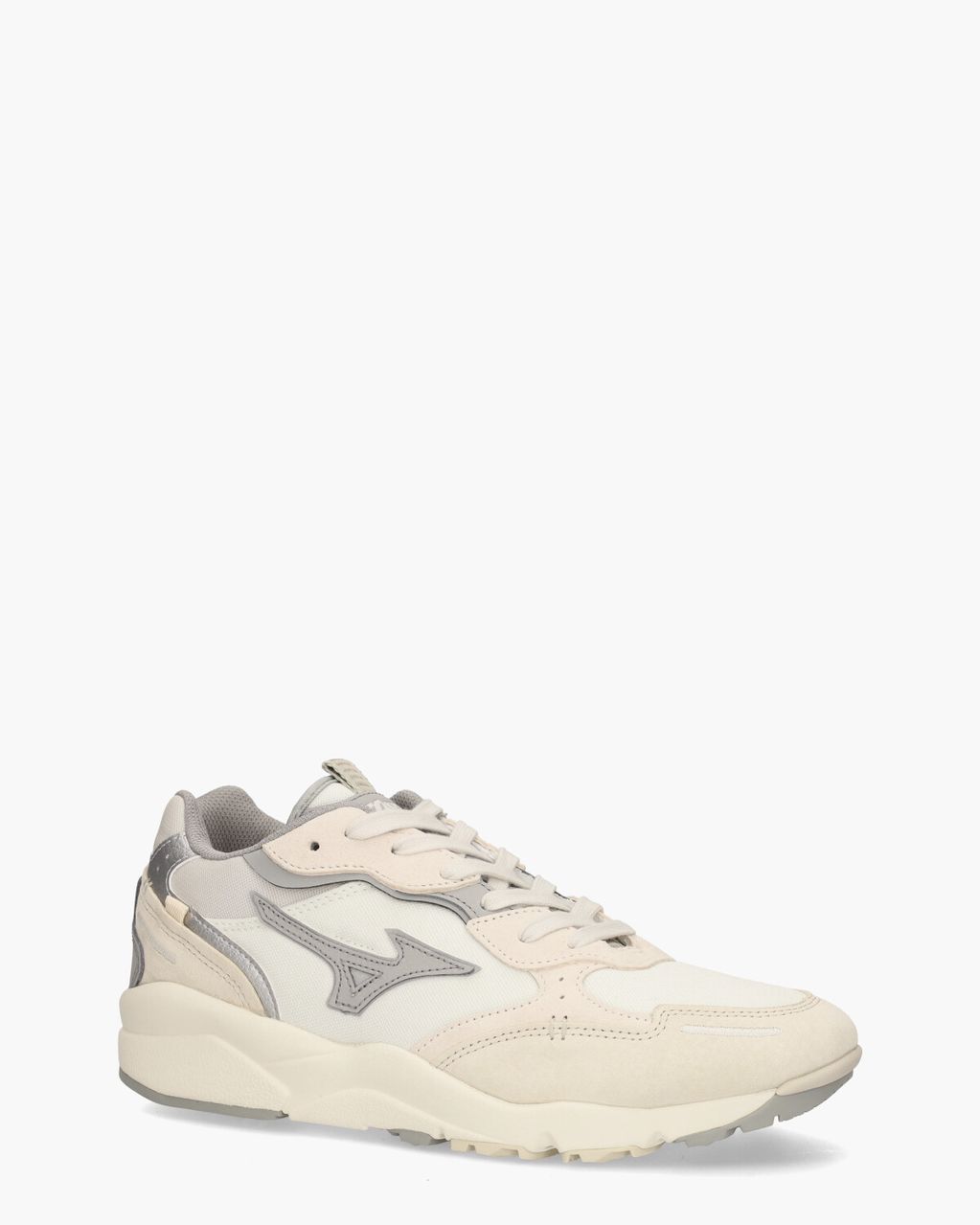 Mizuno  Sky Medal B Off-White/Zilver Herensneakers
