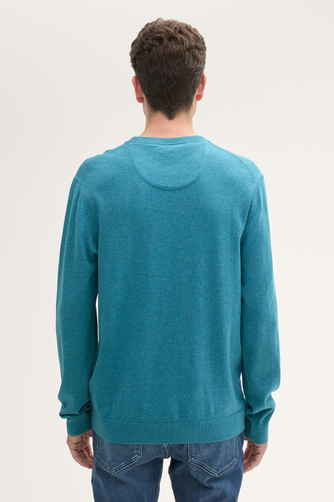 Tom Tailor blauwe heren trui