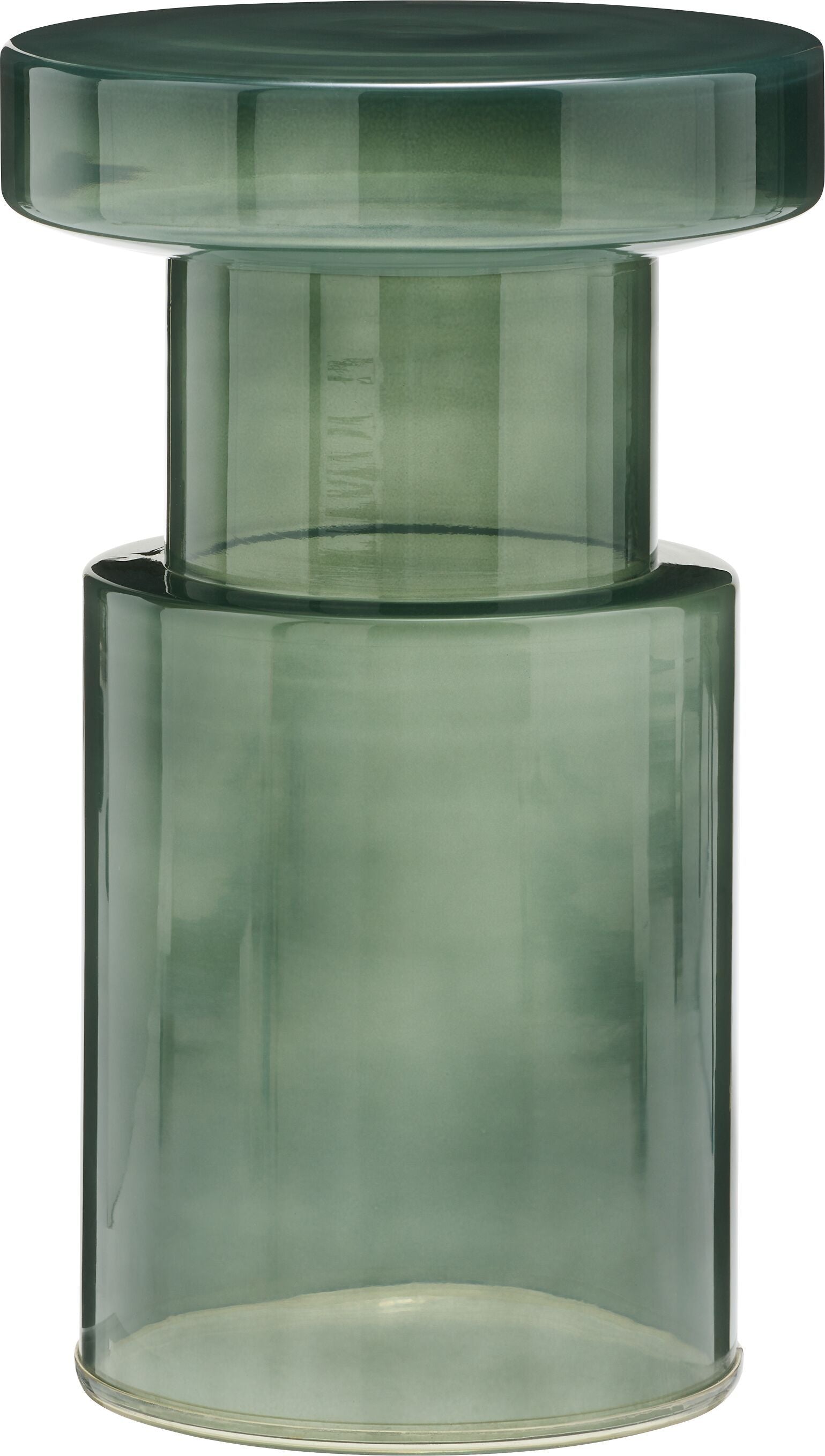 SHANNEN Beistelltisch - Dunkelgruen / B: 30.0 cm x T: 30.0 cm x H: 45.0 cm