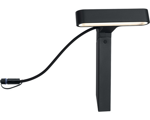 Paulmann Plug & Shine LED tuinspot 6W 450 lm 3000 K IP65 Ito horizontaal enkel licht antraciet 230/24 V