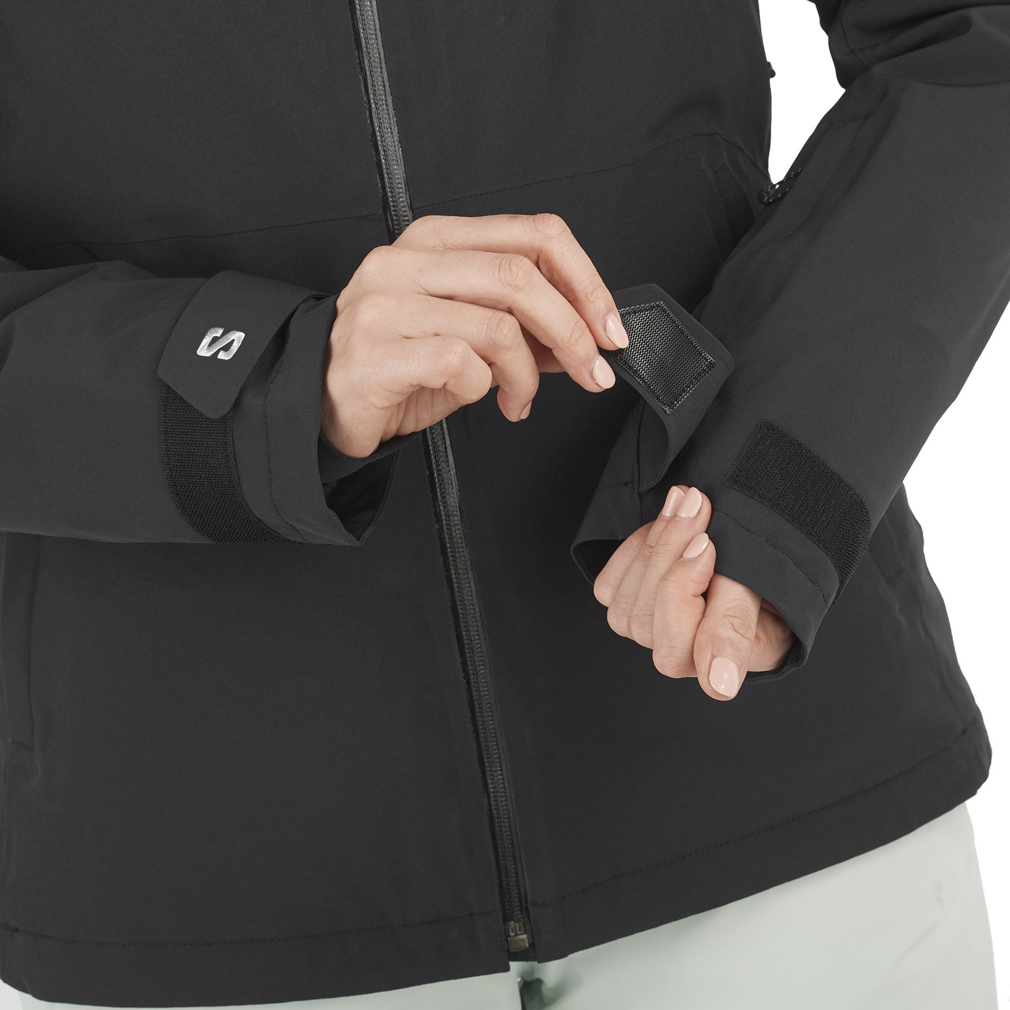 Salomon Highland Skijacke Damen deep black