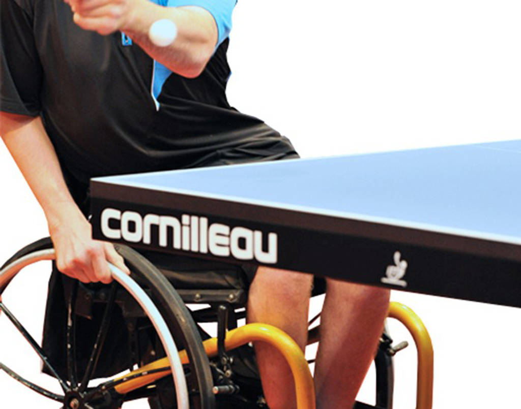 740 ITTF Competition Indoor tafeltennistafel (grijs)
