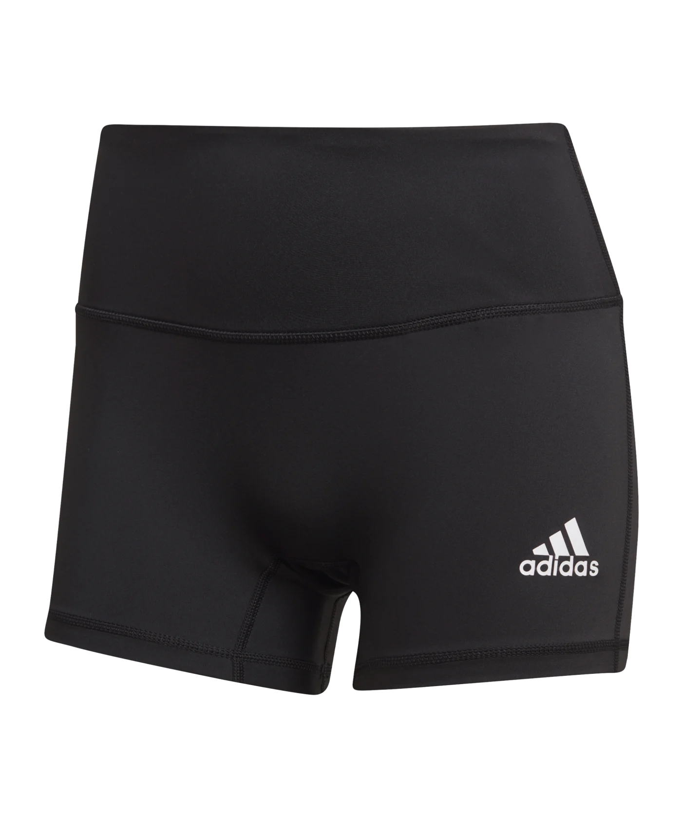 adidas 4in Short Tight Damen Schwarz Weiss