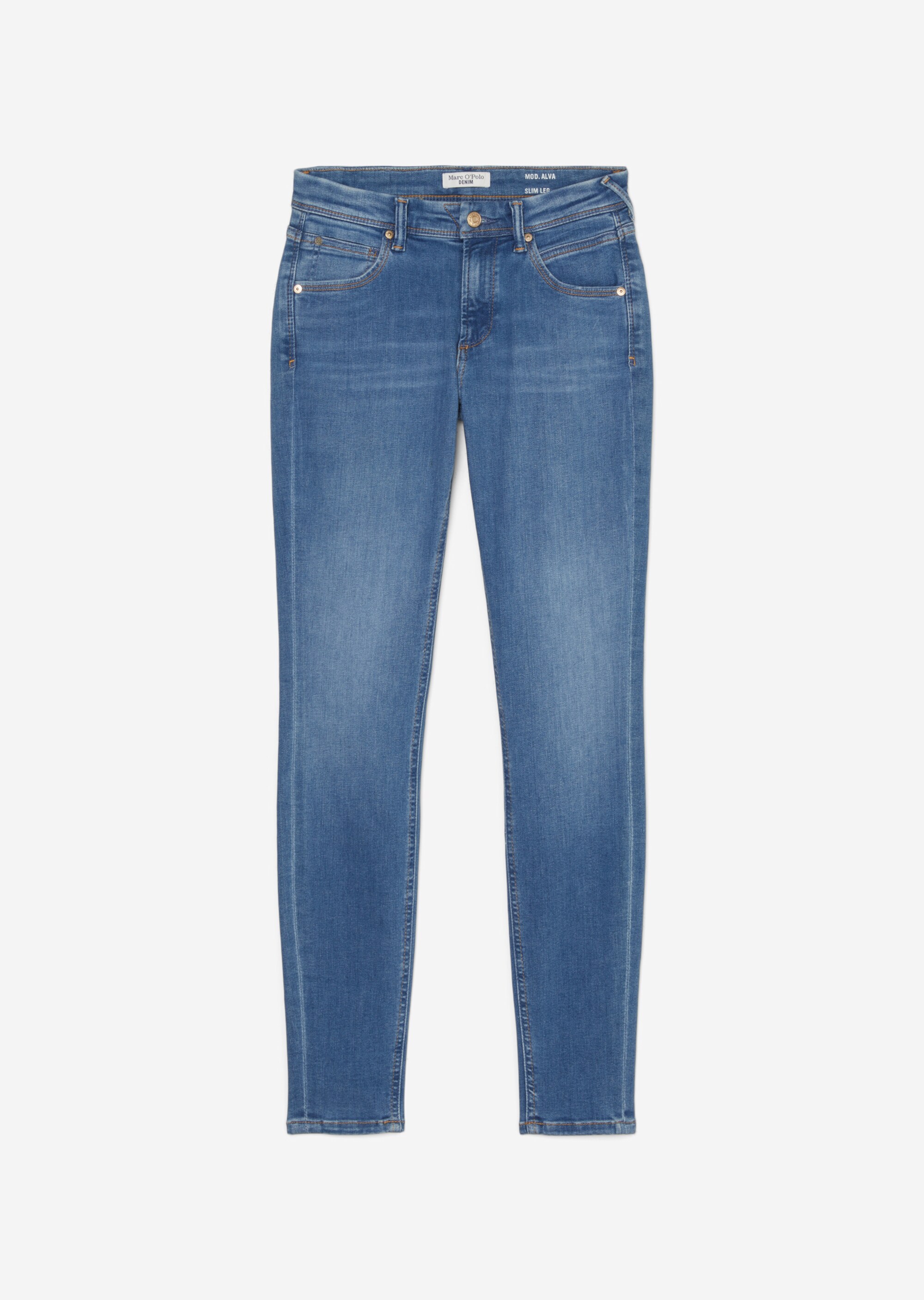 Jeans Modell ALVA slim aus Organic-Cotton-Mix-Stretch