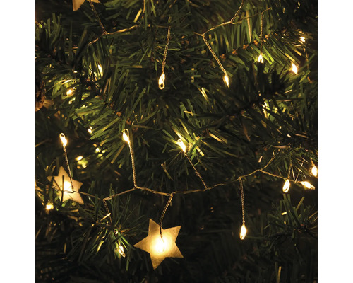 LED lichtsnoer Lafiora sterren 60s 120 cm warm wit