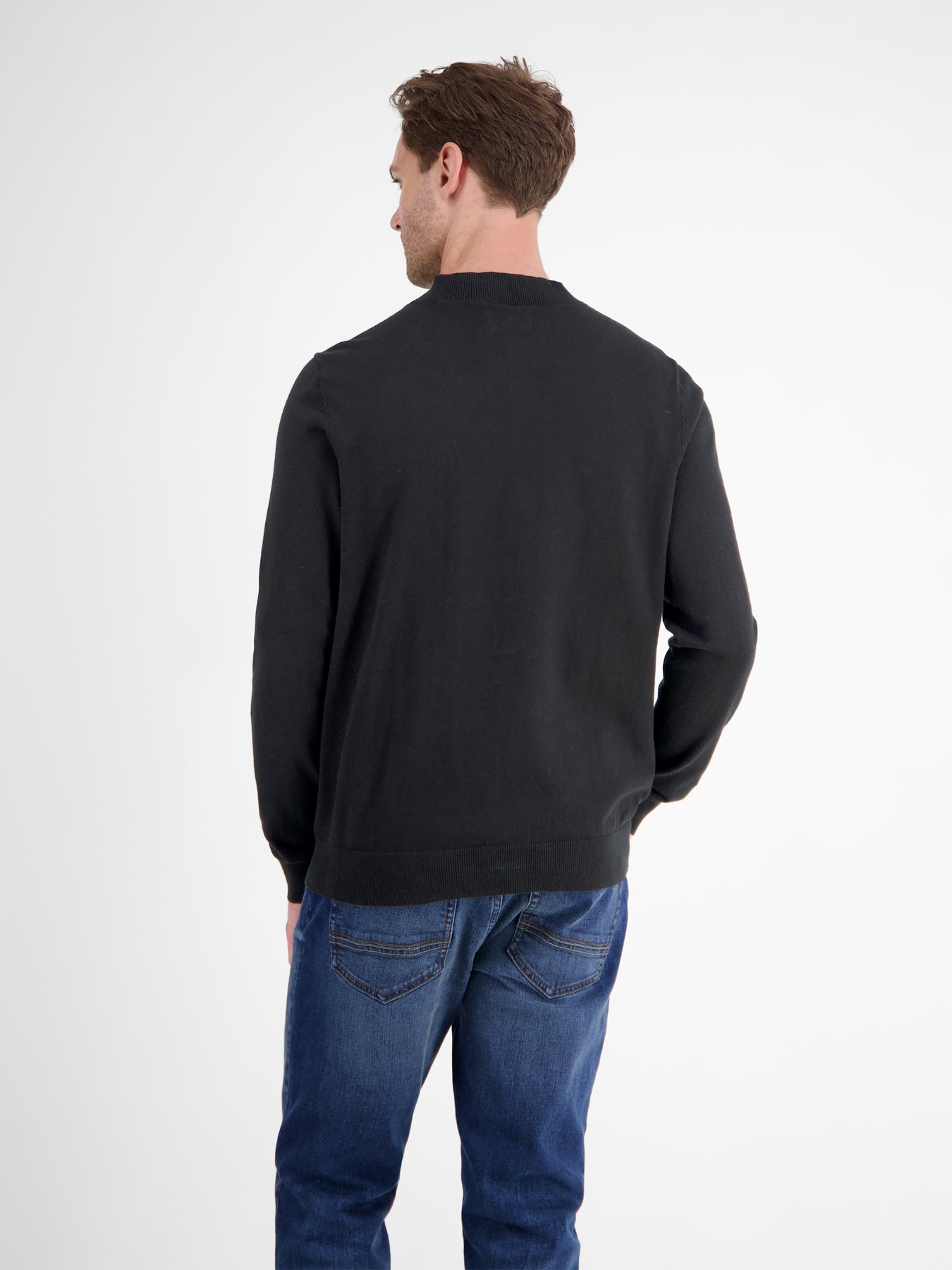 Herren-Pullover mit Turtle-Neck