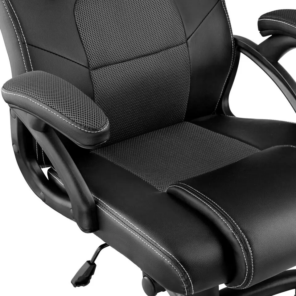 tectake Bureaustoel Mike, Zwart