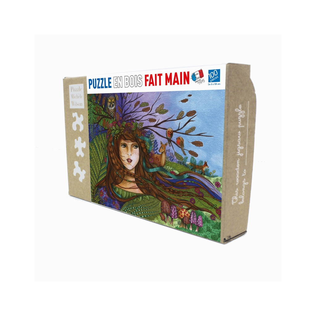 Puzzle - Gardienne de la Nature - 100 Pièces