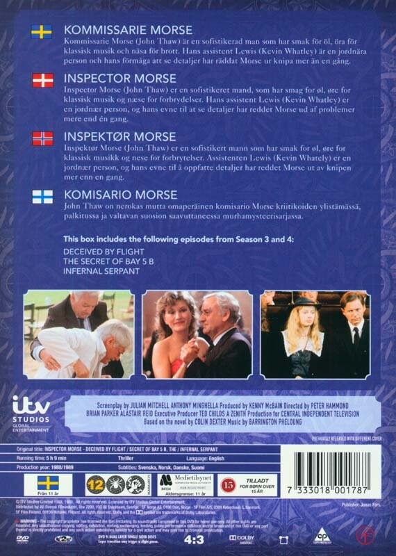 Inspector Morse - Boks 4 - DVD