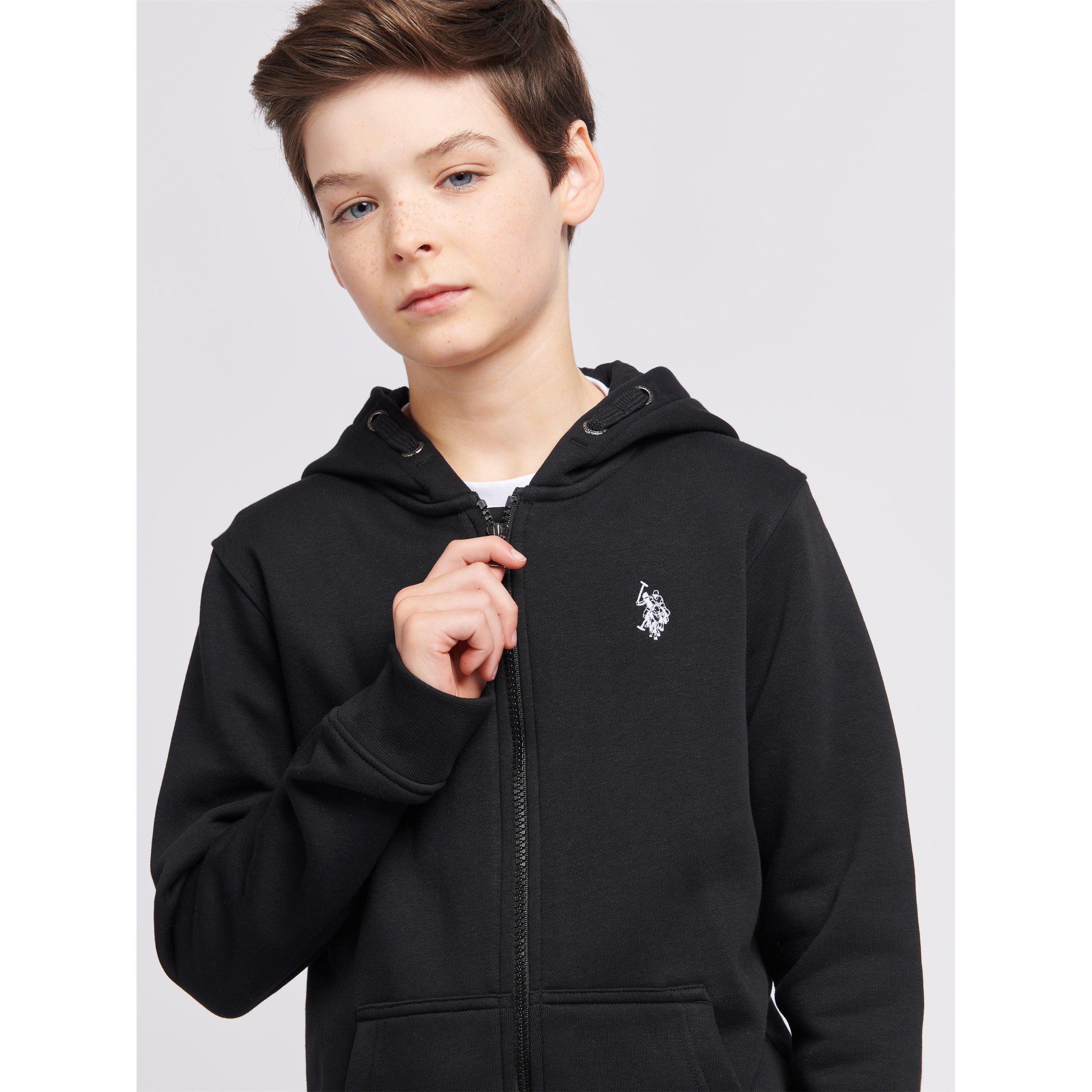 US Polo Assn USPA Zip Hoodie Juniors
