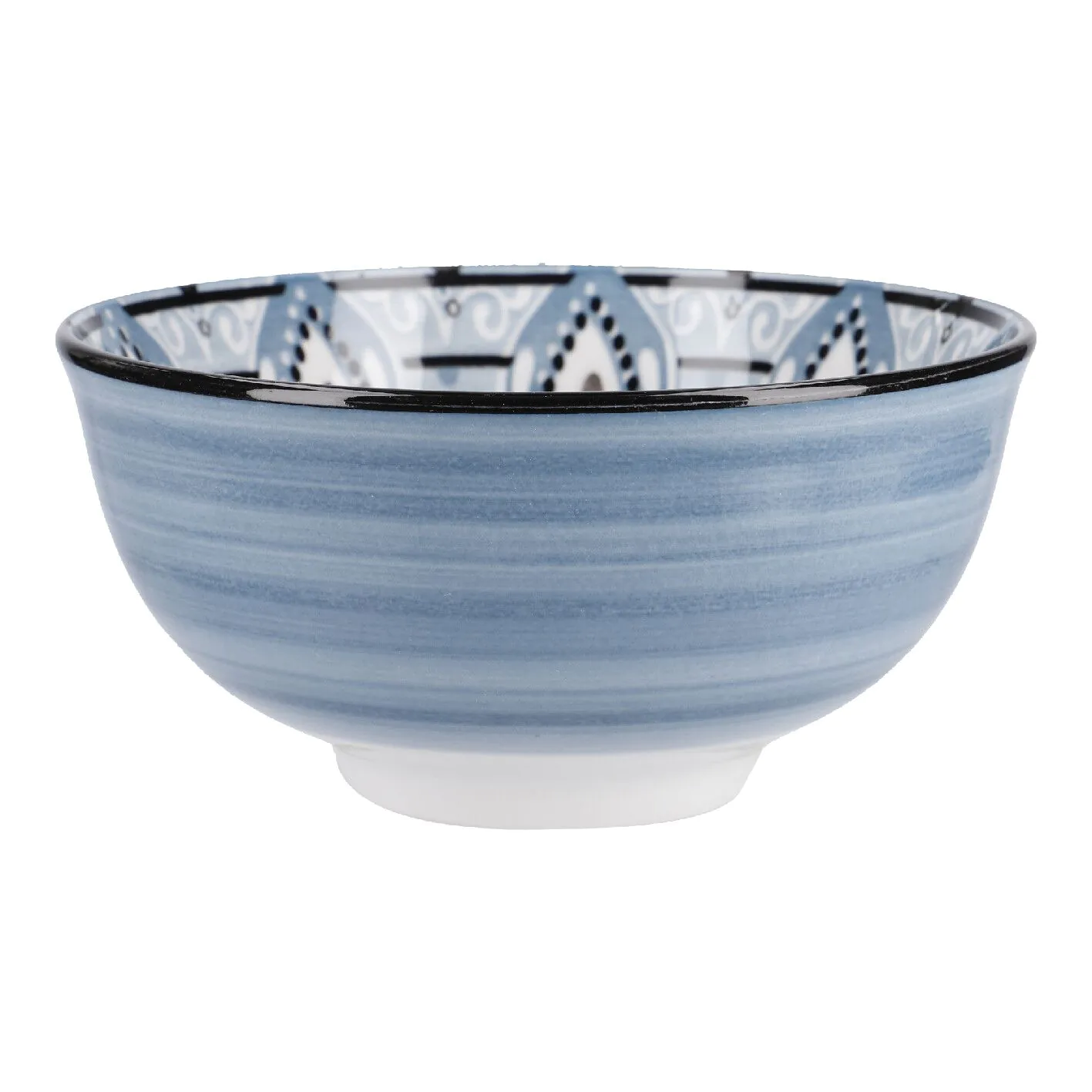 Schale Lisa, tief, blau, 11 cm