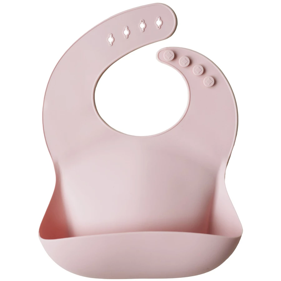 mushie Silikonlätzchen Blush