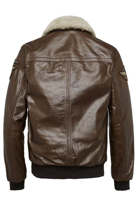 PME legend bruine heren leren jas