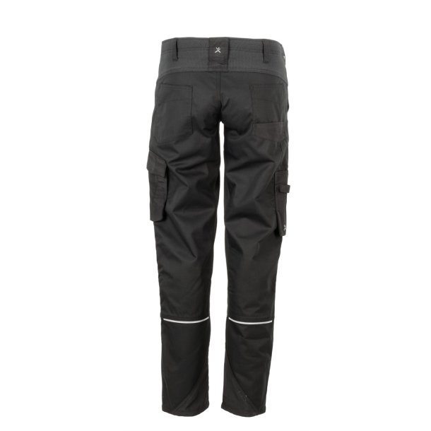 6410 Norit stretch dame arbejdsbukser sort