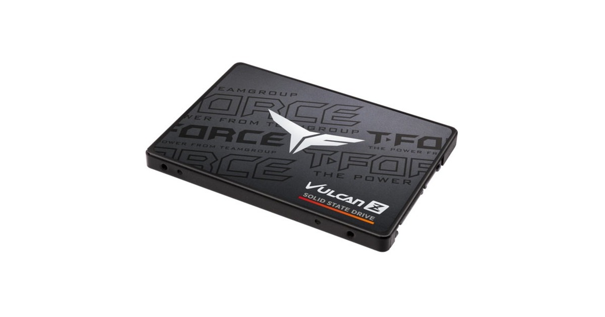 Team GroupVULCAN Z 1 TB SSD  (Zwart/grijs, T253TZ001T0C101, SATA 6 Gb/s)