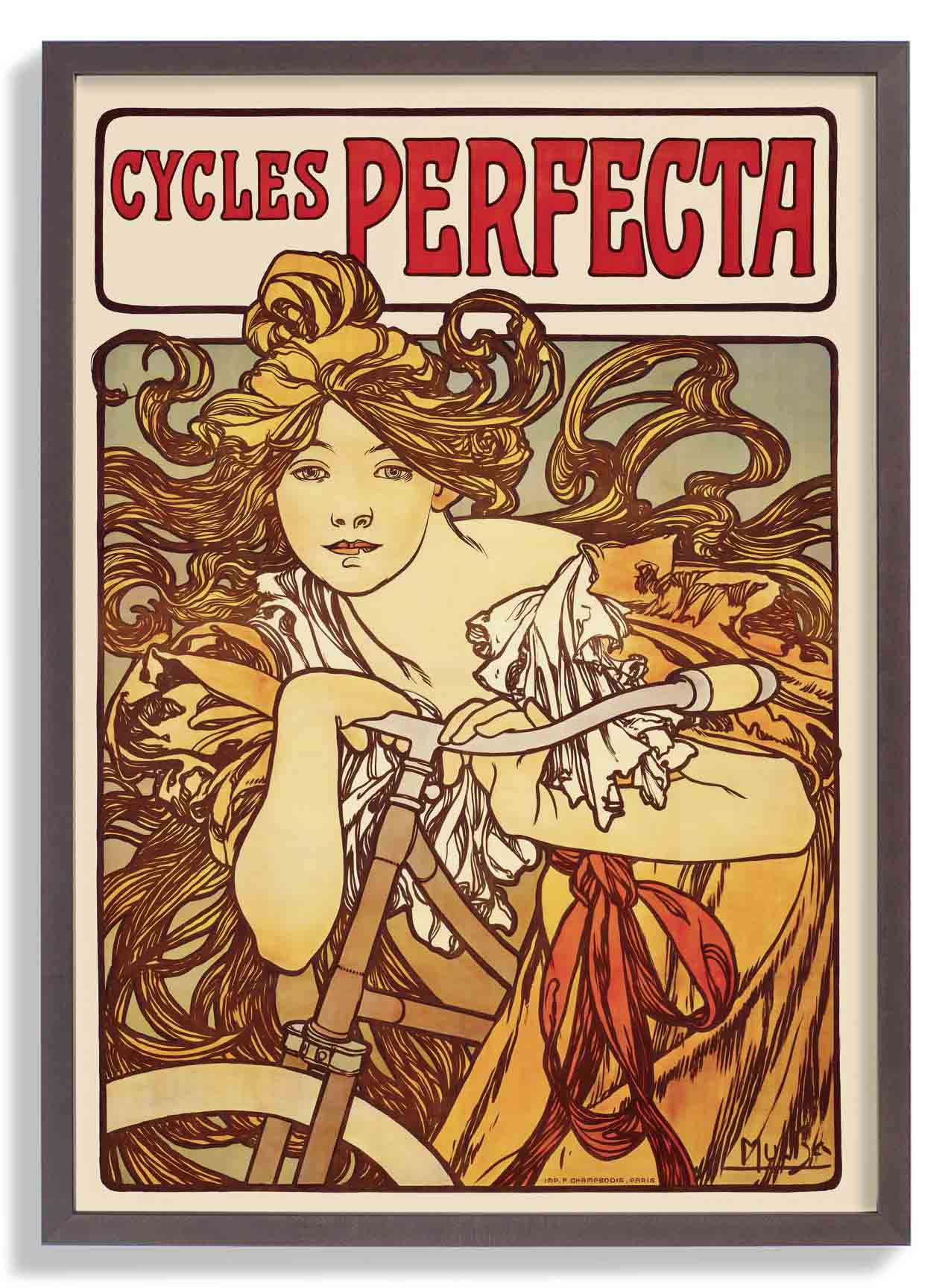 Cycles Perfecta von Alphonse Mucha