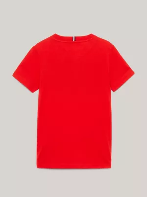 Camiseta Hilfiger com logotipo bordado Monotype