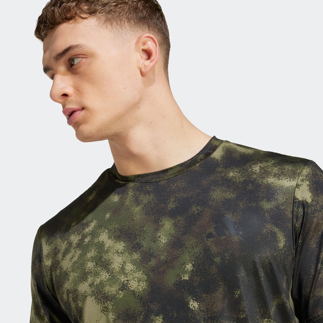 adidas Performance T-Shirt »SEA AOP TEE«, Trainingsshirt mit CLIMACOOL, Alloverprint