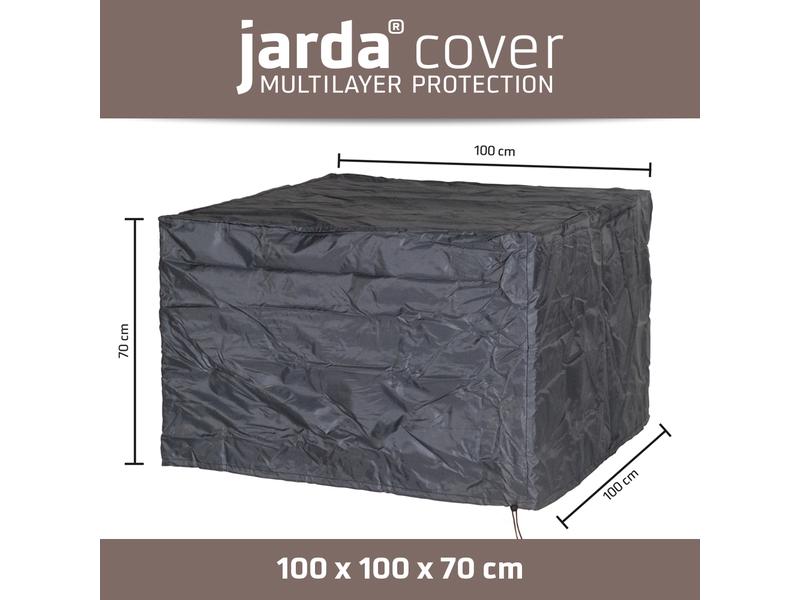 Jarda Cover Schutzhülle 100 x 100 x H 70 cm, Loungehülle Abdeckhaube mit Aufbewahrungstasche