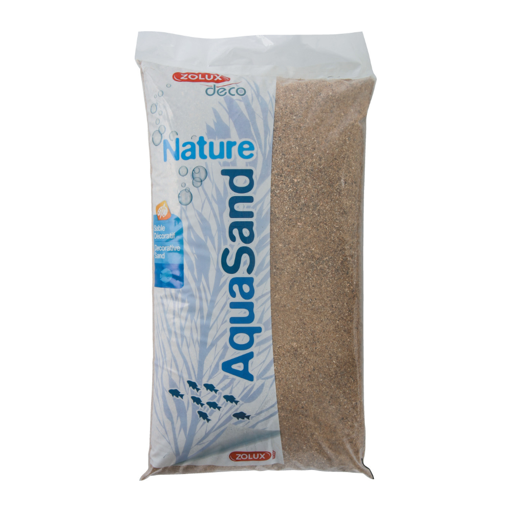 Sol décoratif aquasand nat rivière 12kg