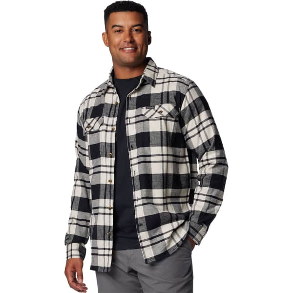 Chemise COLUMBIA FLARE GUN STRETCH FLANNEL BLACK RIVER CROSSING PLAID