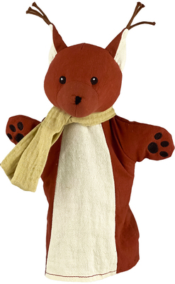 Egmont Toys Hånddukke Ekorn