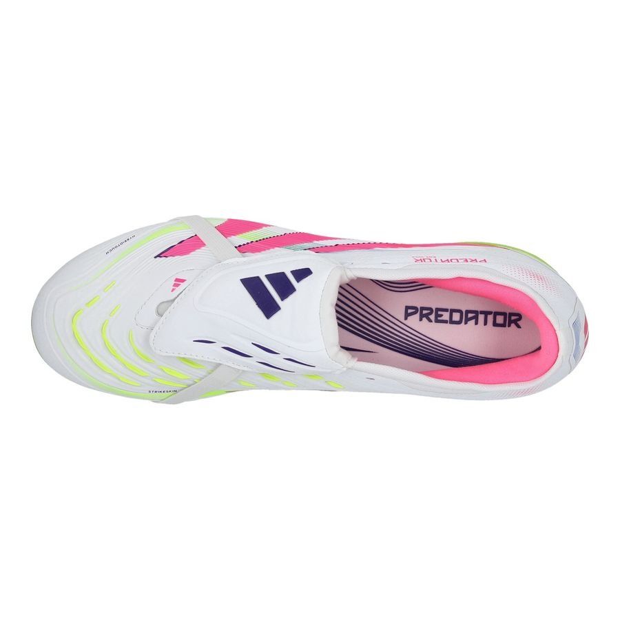 adidas Predator Pro Fold-over Tongue FG Celestial Victory - Blanc/Lucid Pink/Lucid Lemon