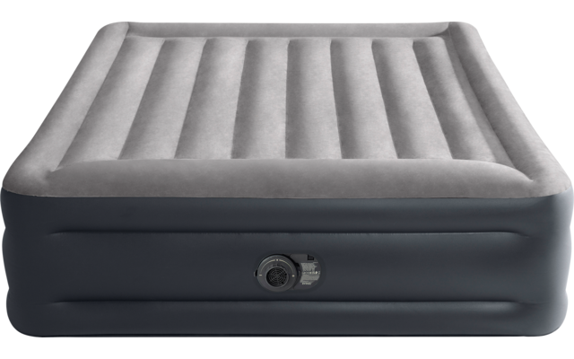 Intex Luftbett DuraBeam Deluxe PillowRestRaised mit 220 V Pumpe / Aufbewahrungstasche 152 x 203 x 42 cm