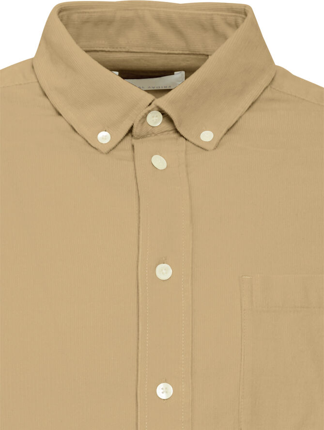 Casual Friday CFANTON LS BD baby cord shirt Kelp