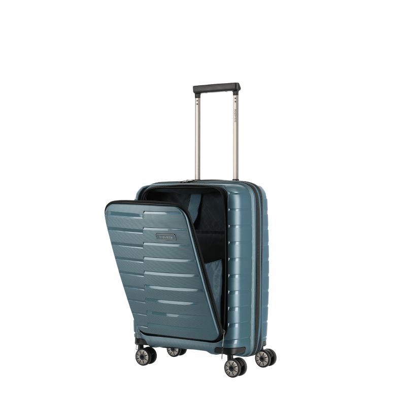 Valise cabine rigide Air Base 55 cm Bleu Glace