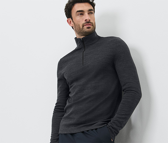 Funktionsshirt mit RWS-Wolle