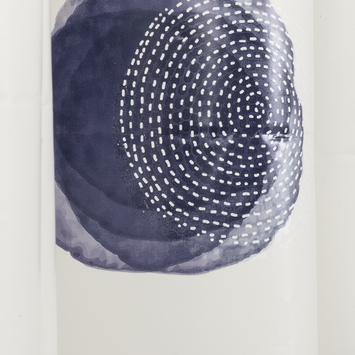 Sealskin douchegordijn mood 180x200cm blauw/wit