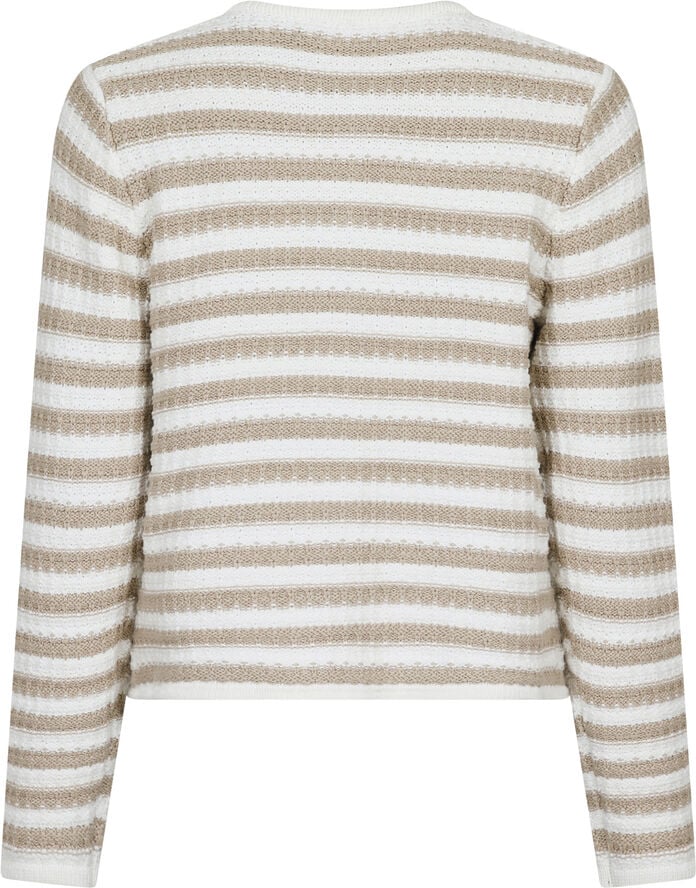 Neo Noir Limone Stripe Knit Jacket Asand