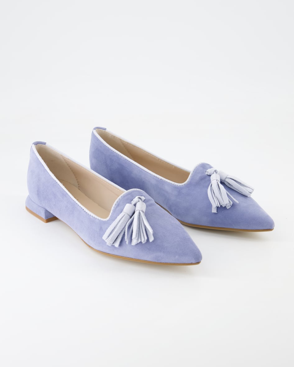 Terry Pisa Ballerinas in Blau