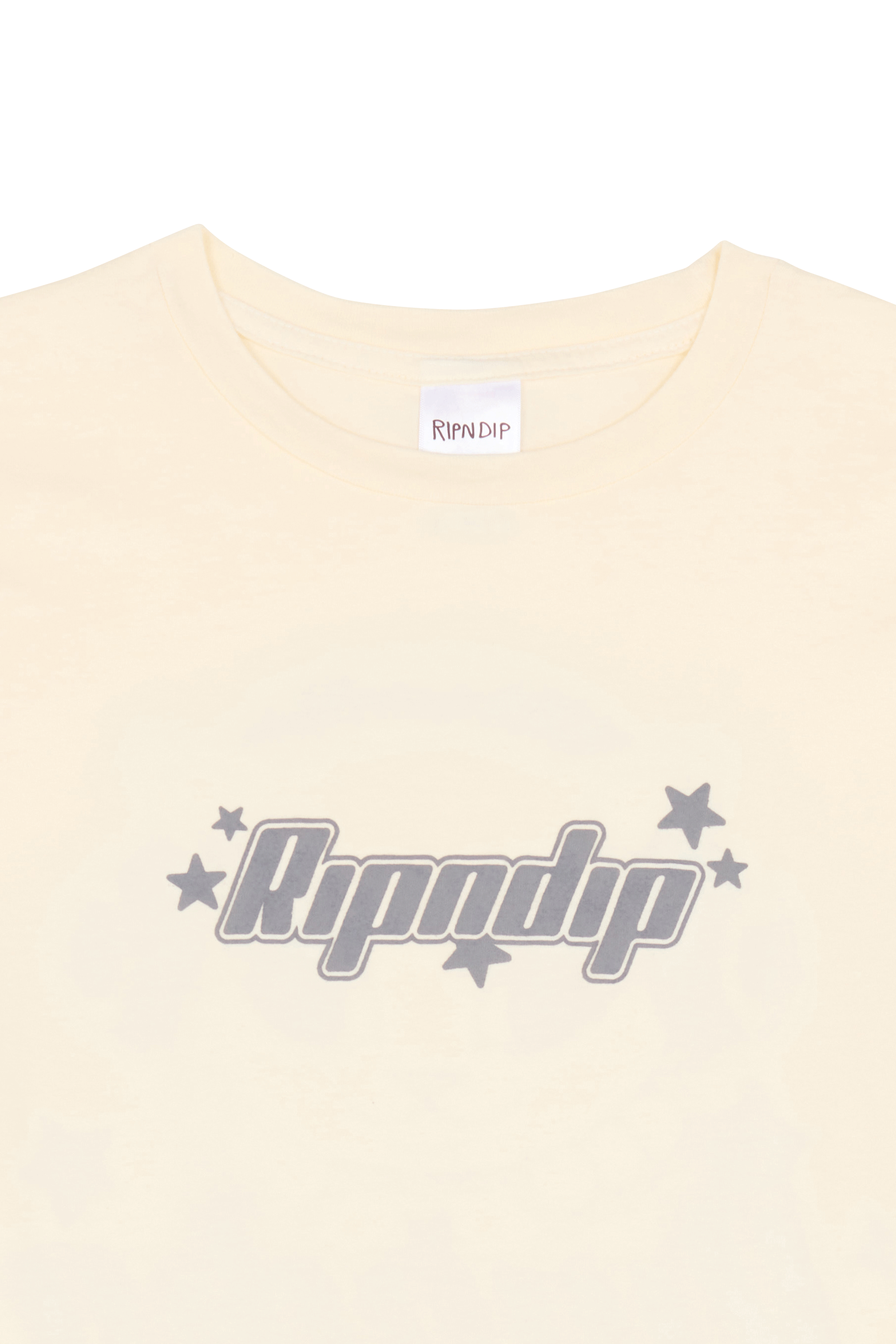 RIPNDIP T-shirt Kawaii Nerm Tee Beige