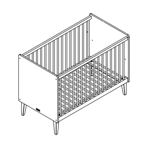 Bopita Indy Babykamer Wit \/ Naturel