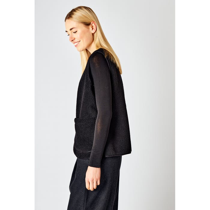 Veritas-Bodywarmer teddy jas