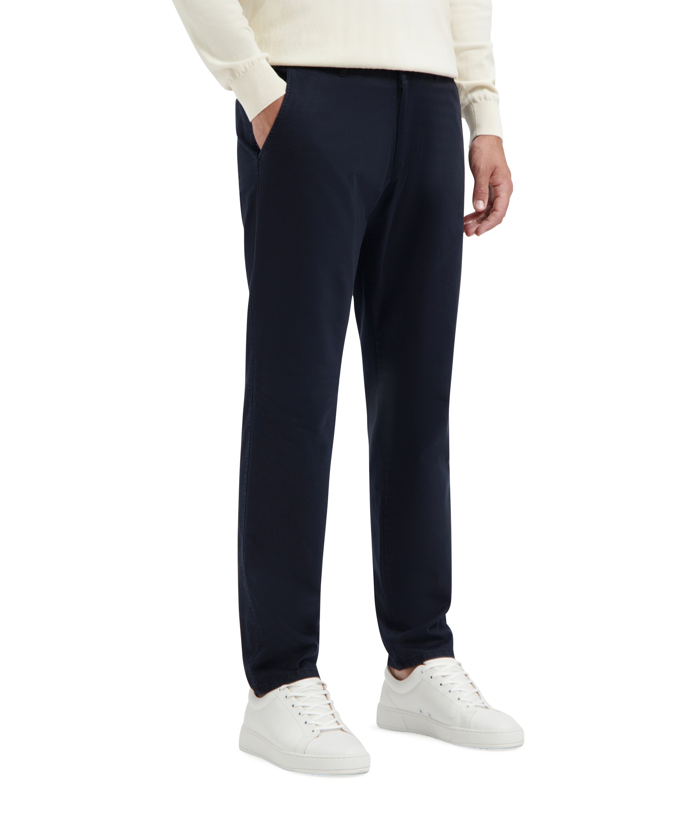 North.84 Chino Essentials heren broek blauw